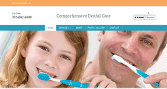 Desktop Screenshot of inglewooddentist.net